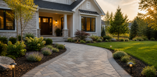 paver walkway