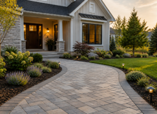 paver walkway